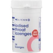 Clicks Iodized Lozenges 24 Logenzes